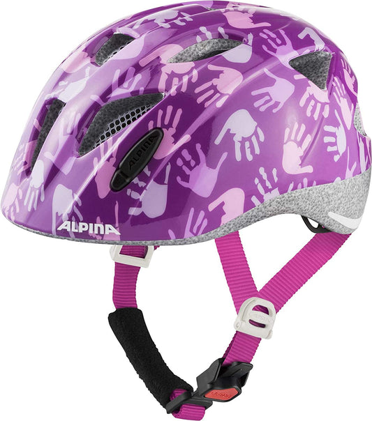 Casco per bambini viola